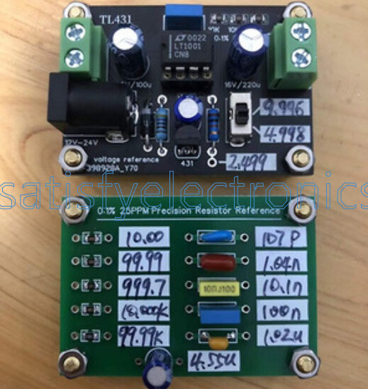 TL431 voltage reference board  TL431 voltage source for calibrating multimeter