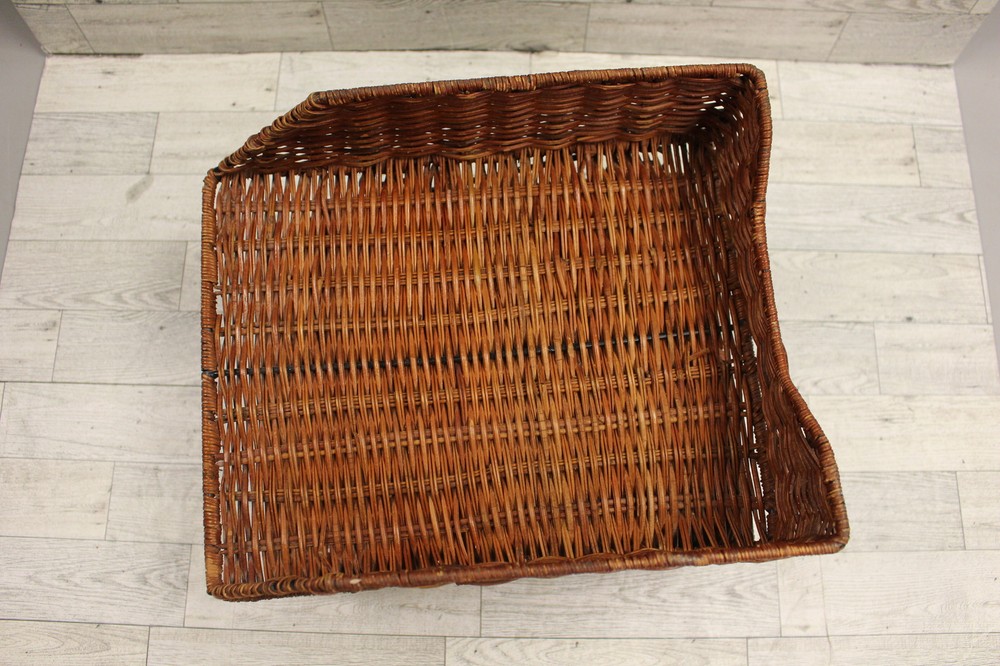 Wicker Double Letter Tray - Used