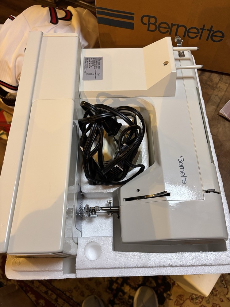 Bernette 705 Sewing Machine Preowned With Original Box & Manual Clean