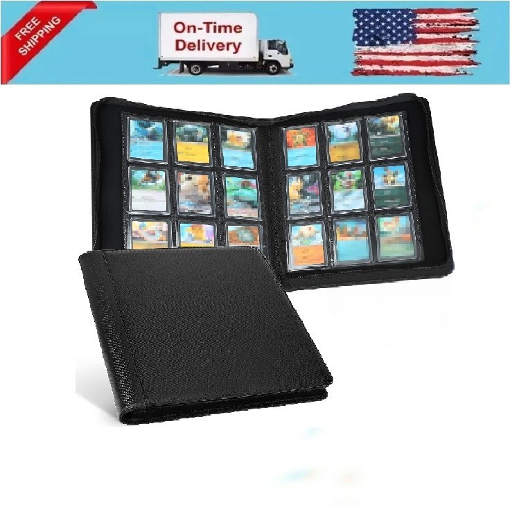 Toploader Binder Holds 288 Toploaders 9 Pocket Top Loader Binders for 3 x 4''