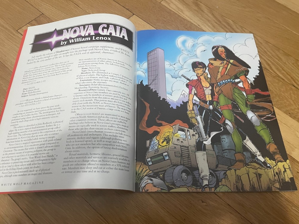 White Wolf Magazine 45 Shadowrun