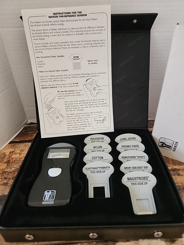 NIKKEN FAR-INFRARED SENSOR IN STORAGE BOX Never Used