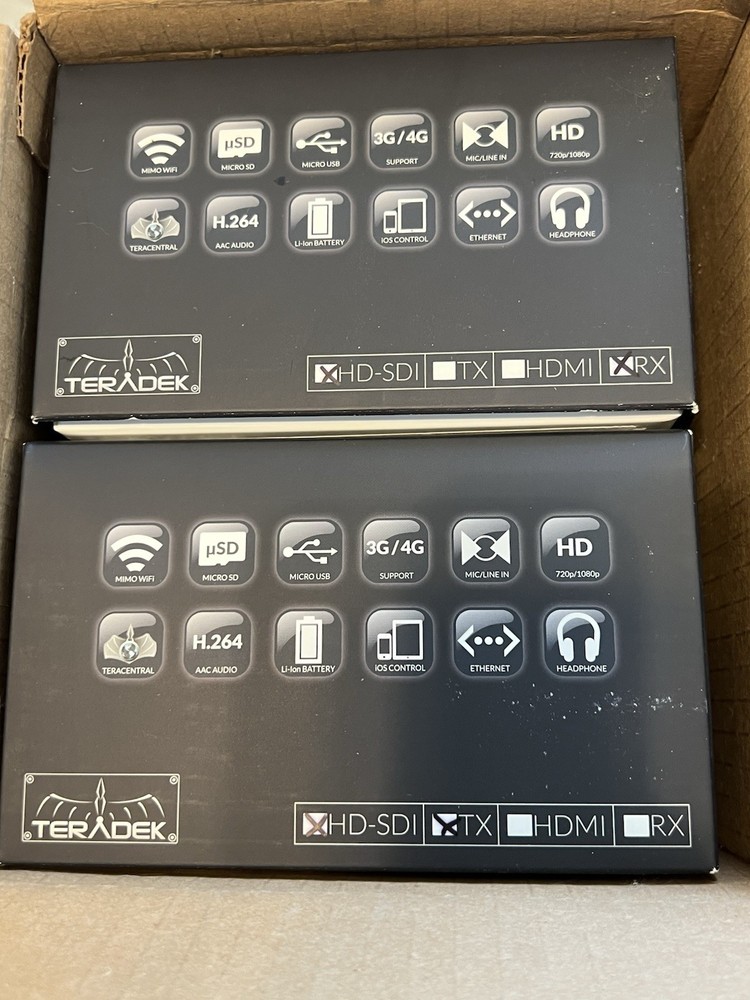 Teradek Cube 155/355 “Cubelet” Encoder-Decoder Set