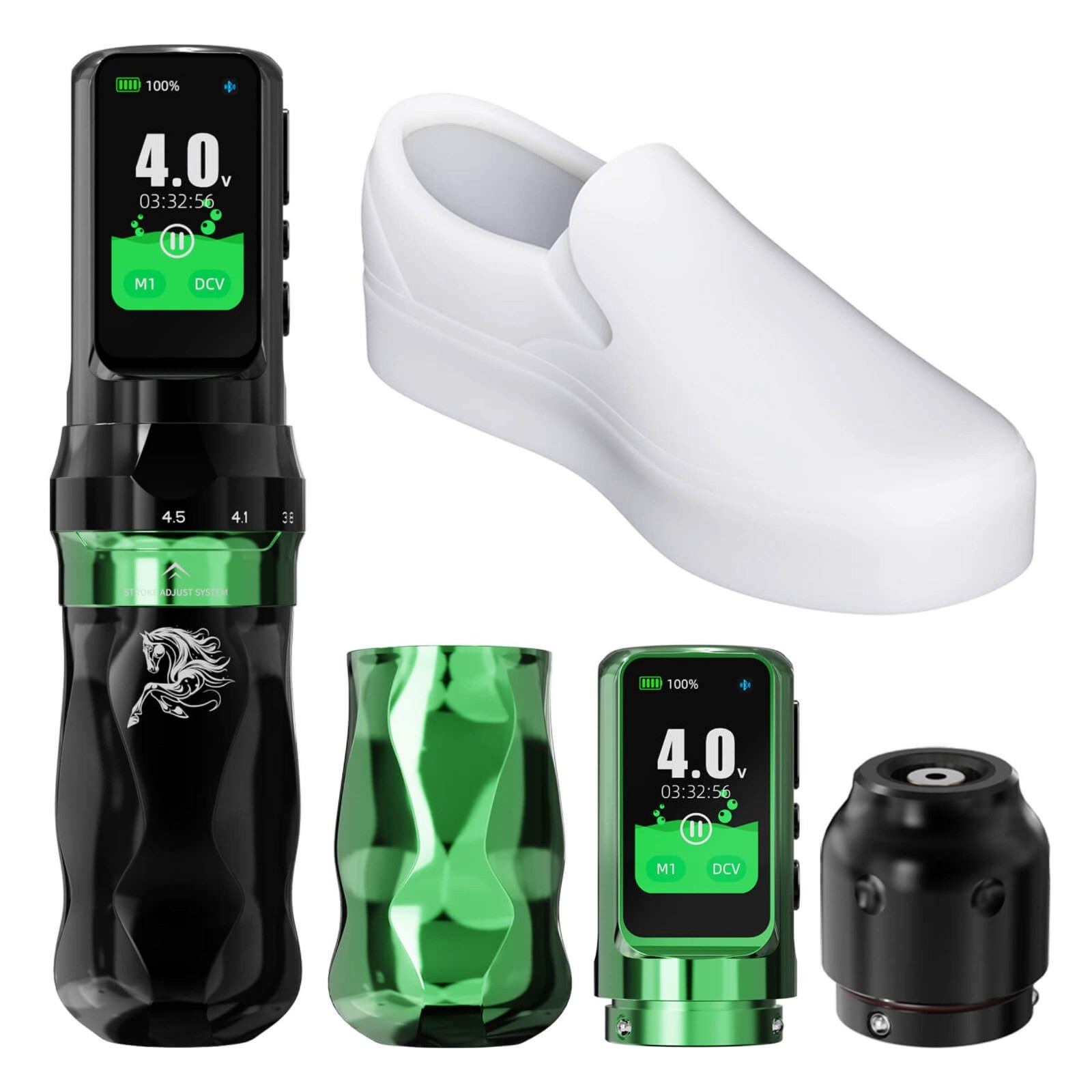 Fold Pro Year of the Horse Edition Wireless Tattoo Pen Machine 2.5-4.5mm 7 Adjus