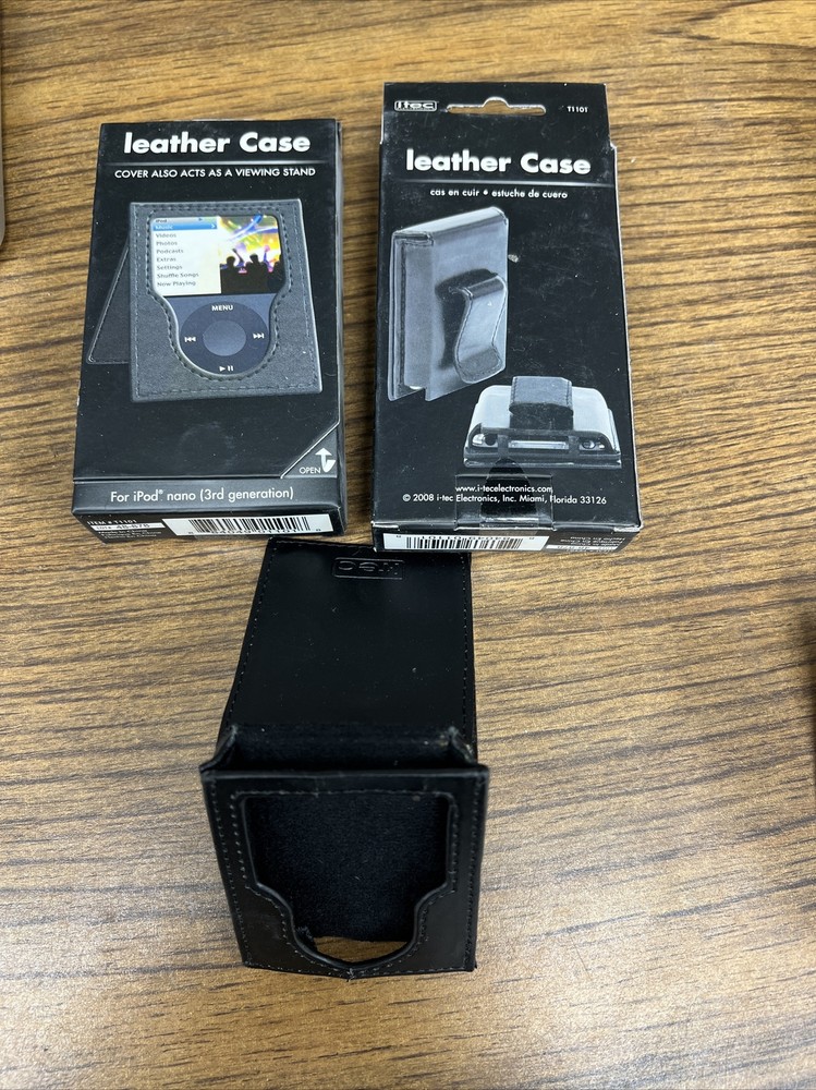 ITec leather case iPod nano 3rd generation