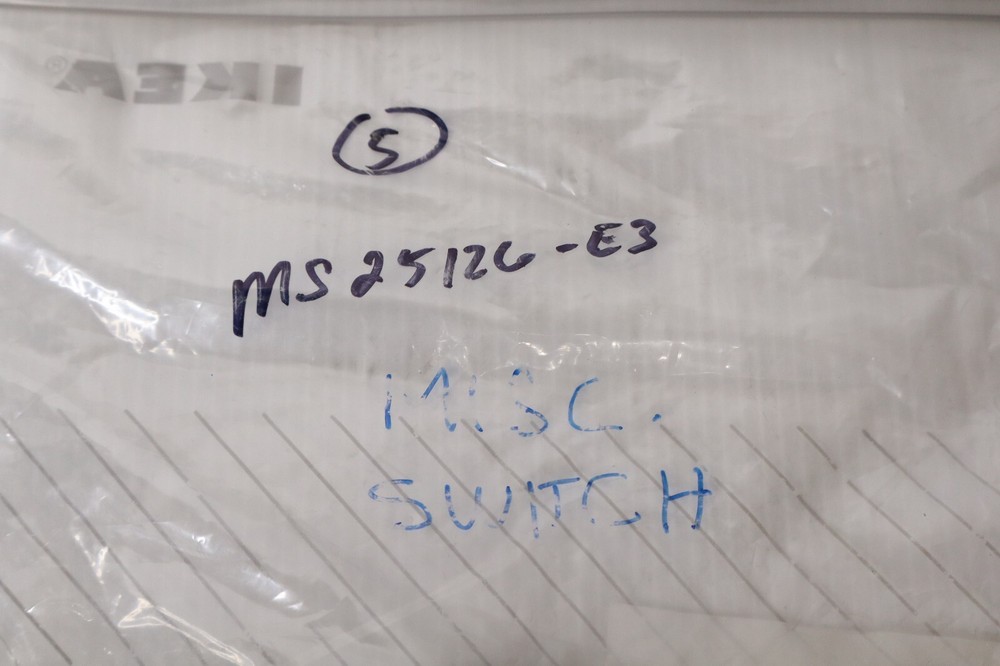 MS25126-E3 Toggle Switch - New (5 Available)