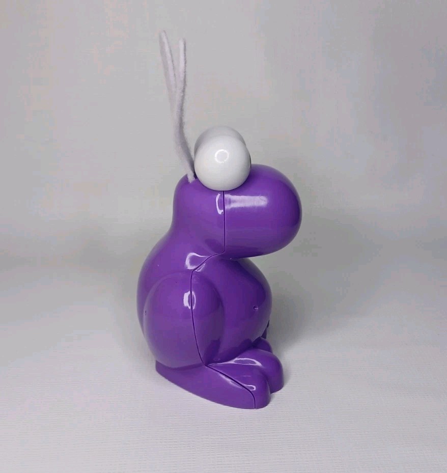 Big Nerds Purple Plastic Nerd Container Easter Bunny Felt Ears