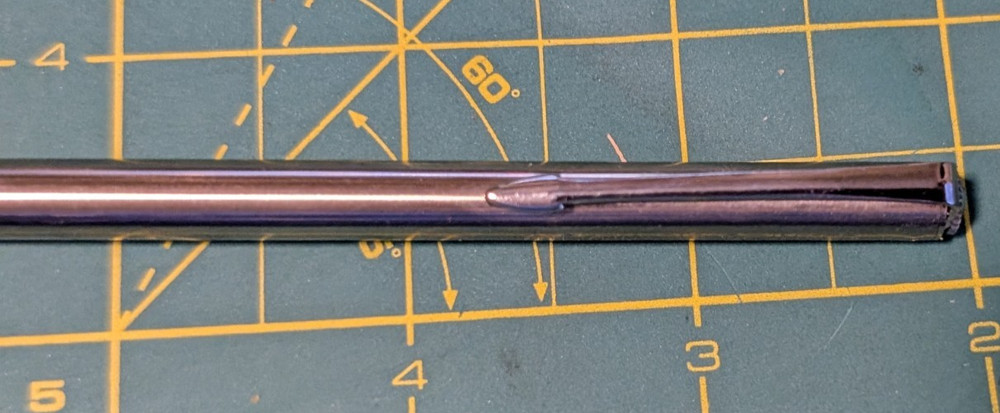 EMPHASIS POINTER Telescopic Silver Pocket Pen Sized Pointer Japan 5" - 25" VTG