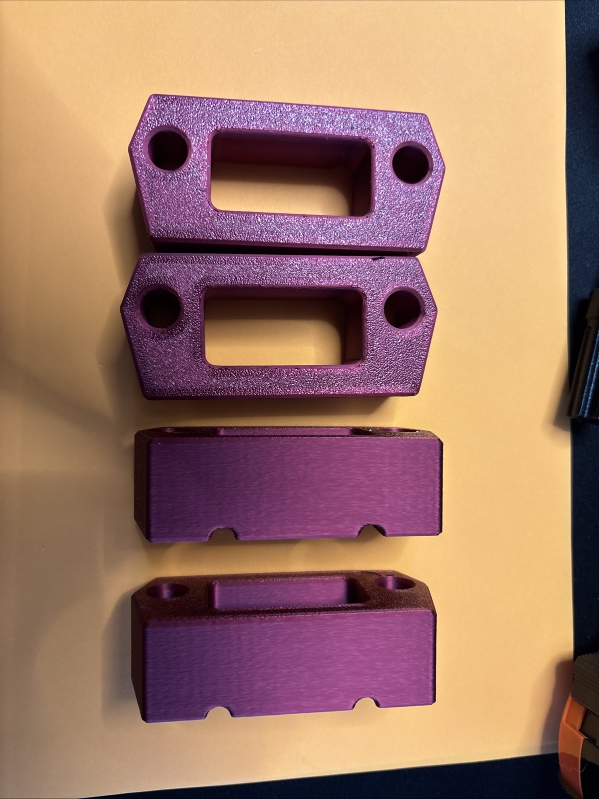 skidoo LinQ spacers (4 Pack) - You Choose Color - 3D Printed - 1 Inch Tall
