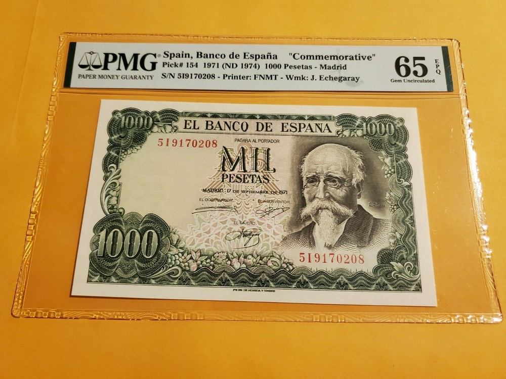 Spain note unc