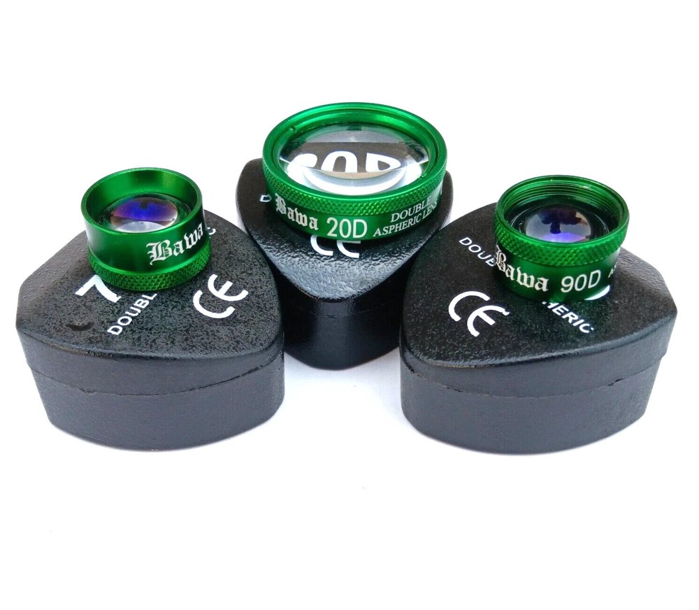 Copy Volk Lens Pack 20D 90D & 78D Double Aspheric Optometry & Ophthalmology
