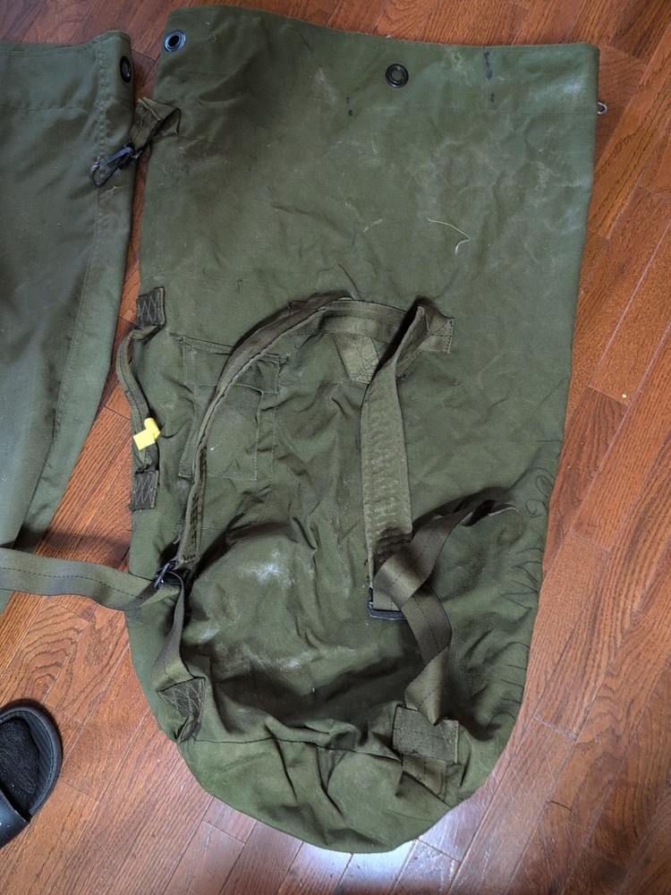 Army Duffel Bag Canvas Backpack 36"