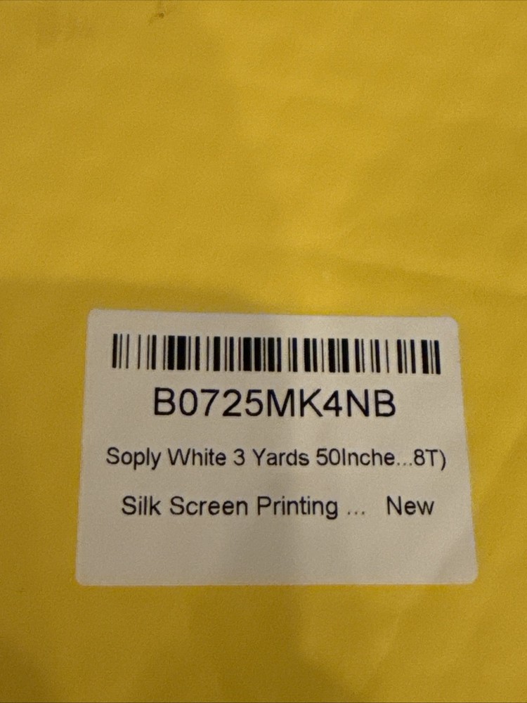Silk Screen Printing 3 Yards
