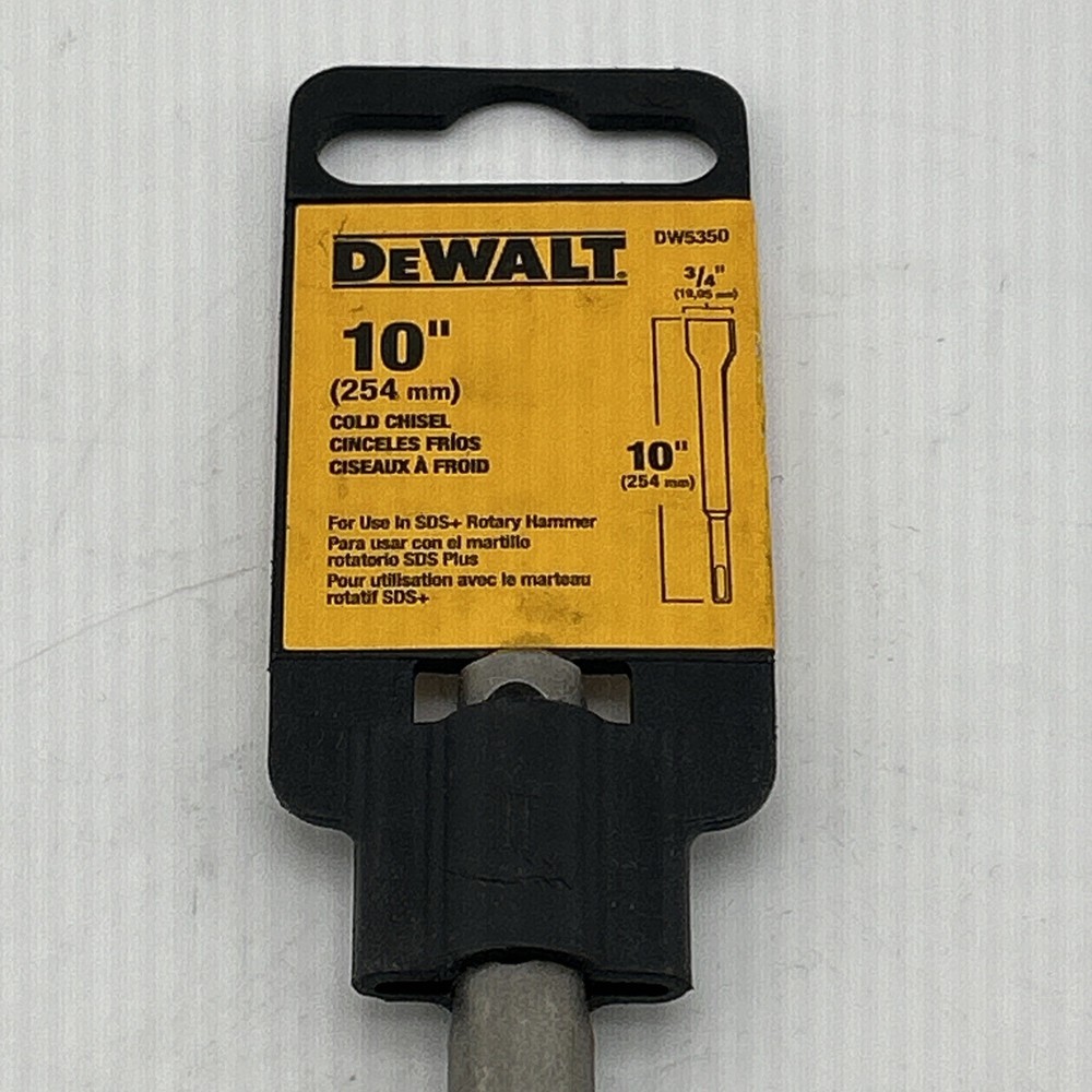 DeWalt DW5350 , 3/4" 10", SDS Plus Cold Chisel