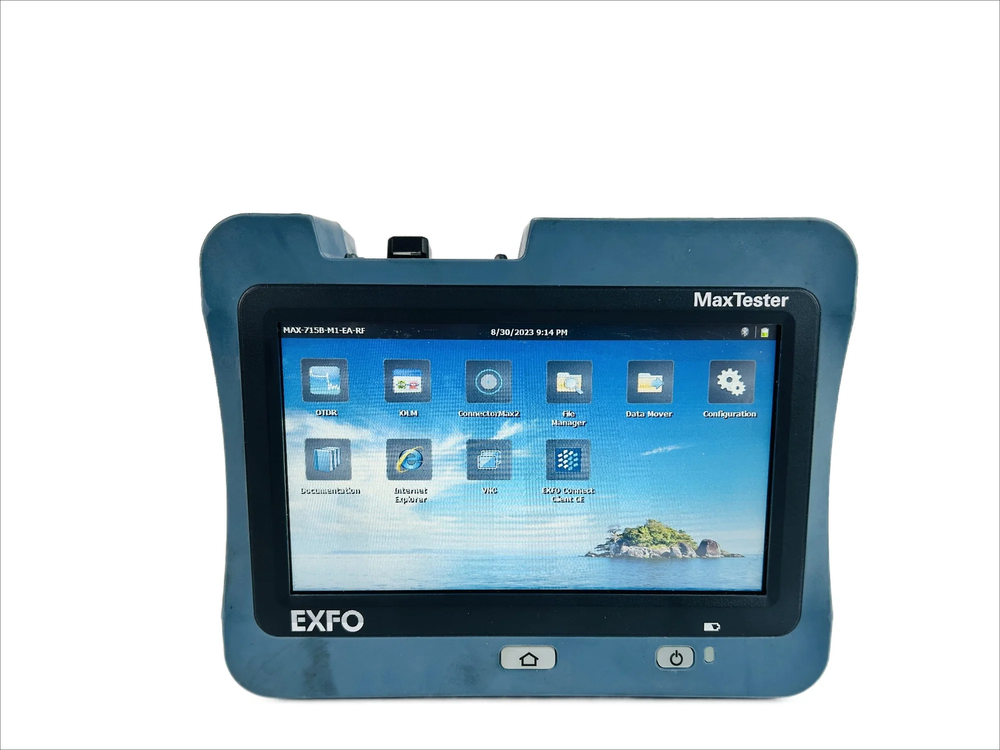 EXFO Maxtester MAX-715B-M1-EA W/ OTDR and IOLM