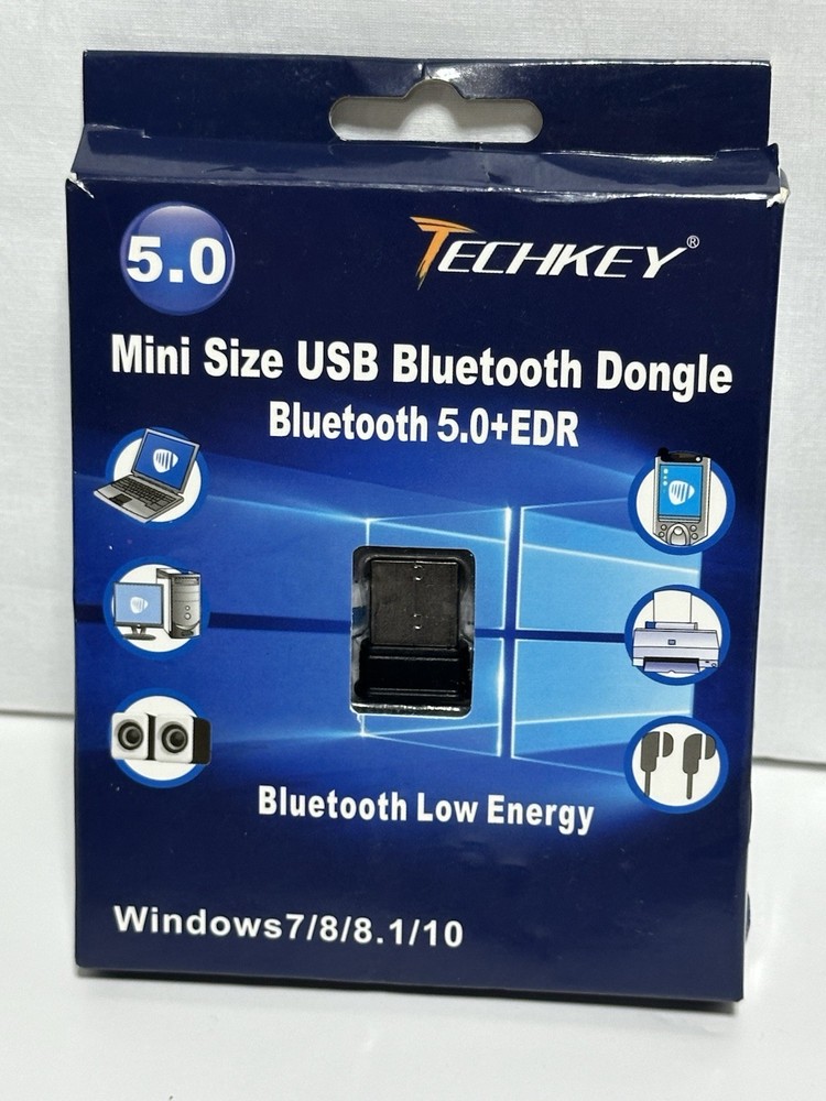 Techkey Mini Size USB Bluetooth Dongle Windows 7/8/8.1/10 KG - FREE SHIPPING