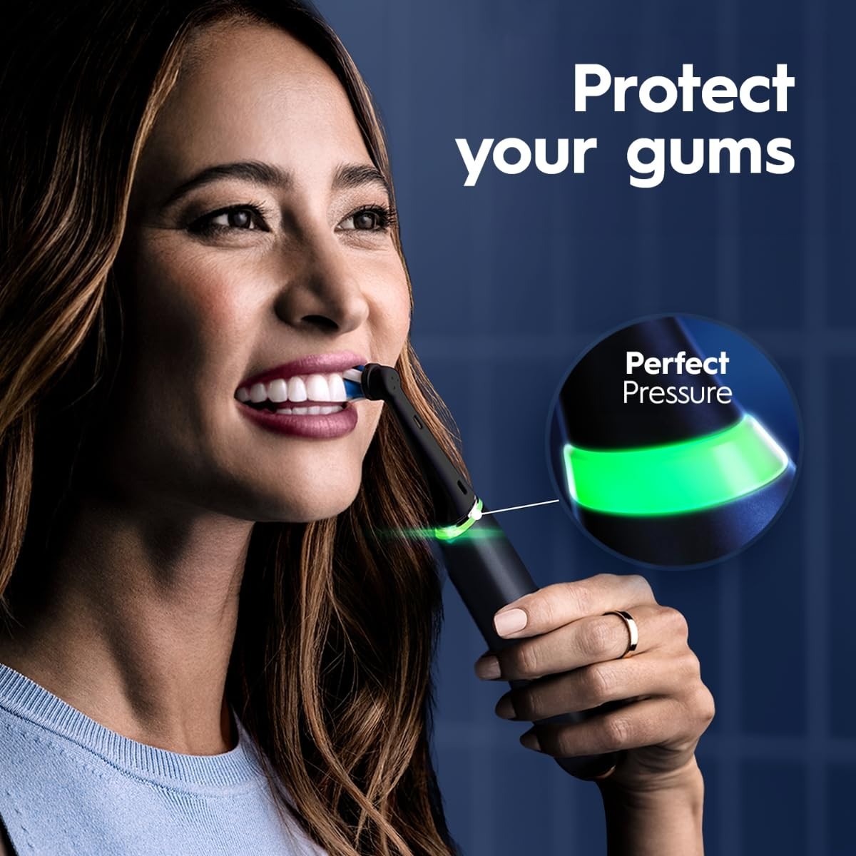 Oral-B iO9 Ultimate Electric Toothbrush, 7 Smart Modes, Pressure Sensor, Black