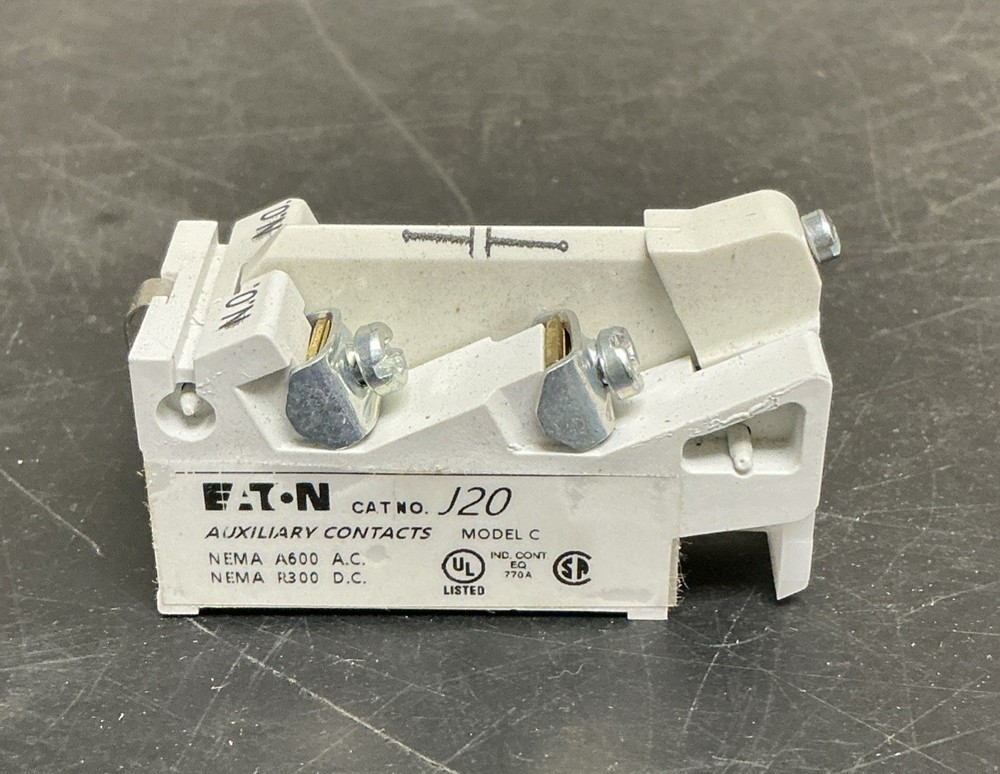 Eaton Type J Auxiliary | Cat No J20