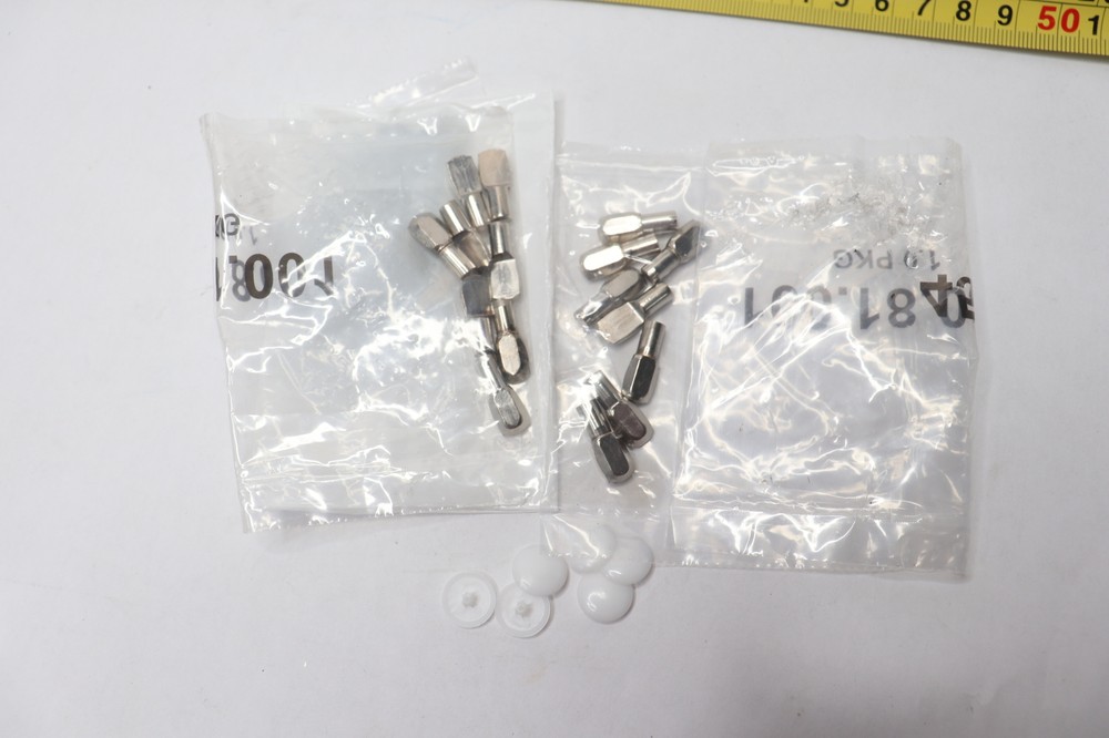 Easy Track Closet Hardware Pack Plastic White RH1004
