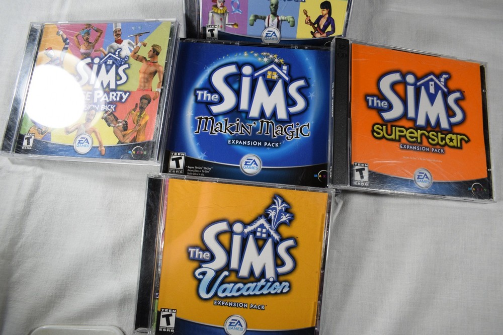 The Sims Expansion Pack Bundle 5 Packs E-2