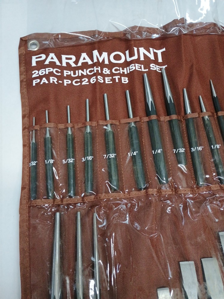 Paramount 26 pc Punch & Chisel Set
