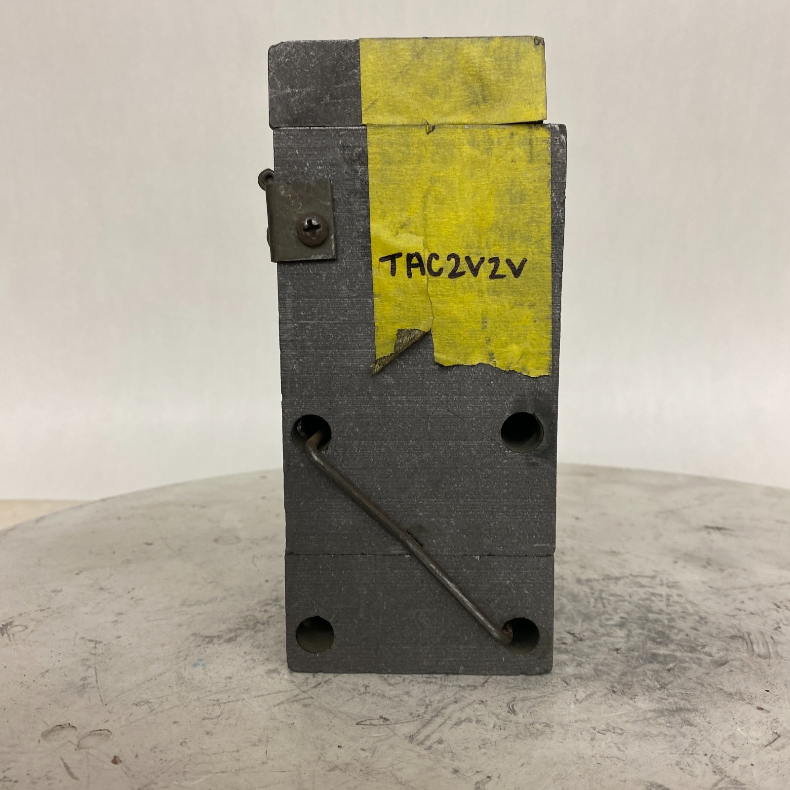 Erico Cadweld TAC2V2V Graphite Mold for Welding 250 kcm Cable to 250 kcm Cable