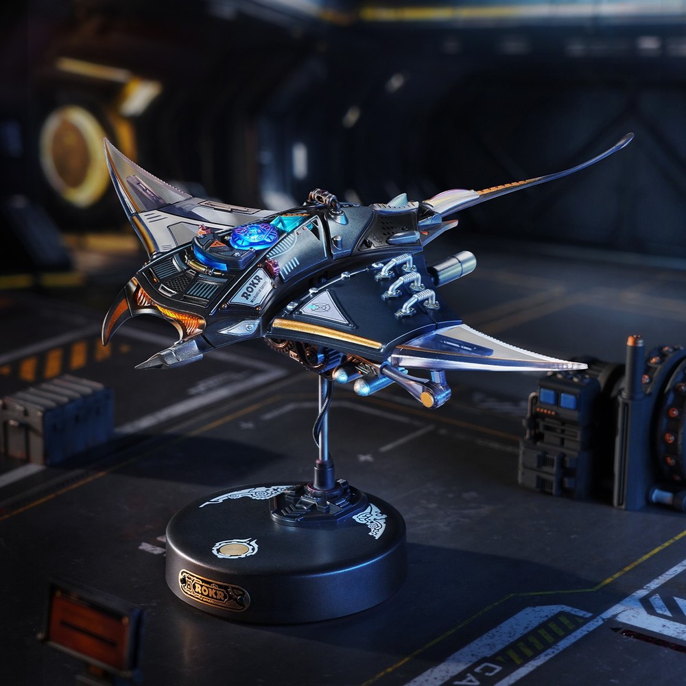 Manta Ray Mechanical 3D Puzzle Set