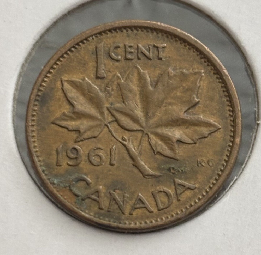 1961 Canada 1 Cent One