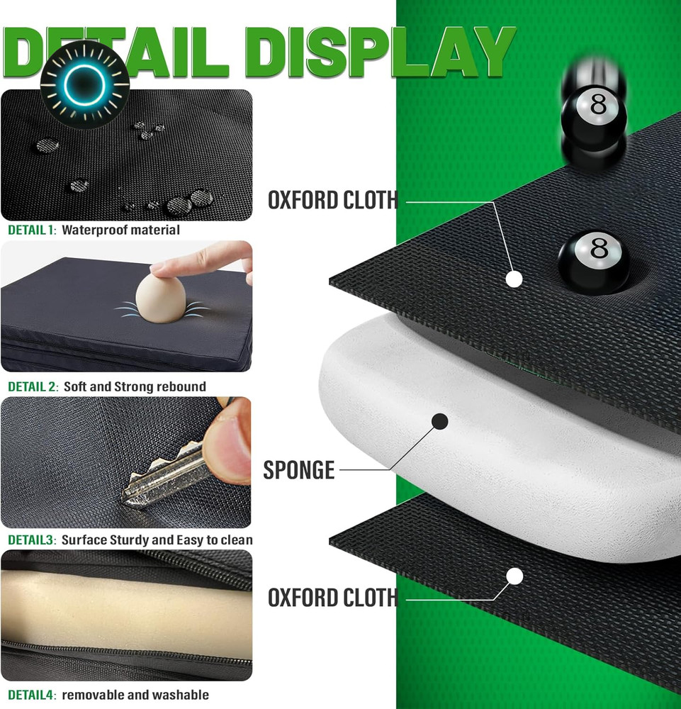 Pool Table Insert Mat for Pool Table Protection Billiard Table to Dining Table F