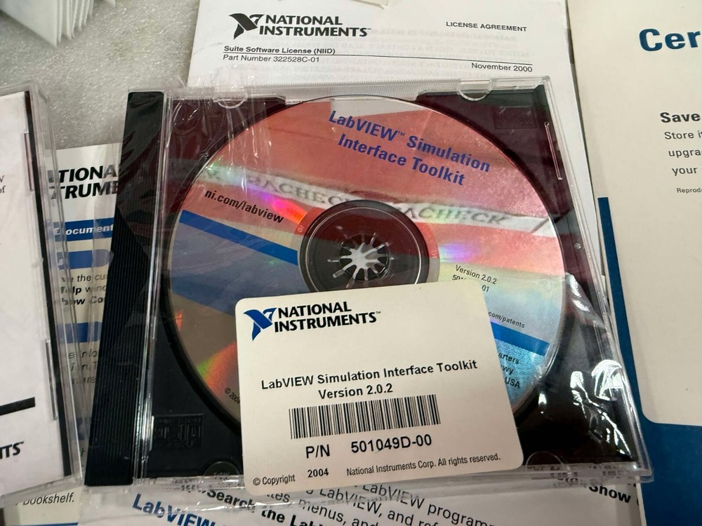 ASSORTED LOT NATIONAL INSTRUMENTS 778552-03 LABVIEW DEVELOPMENT SUITE