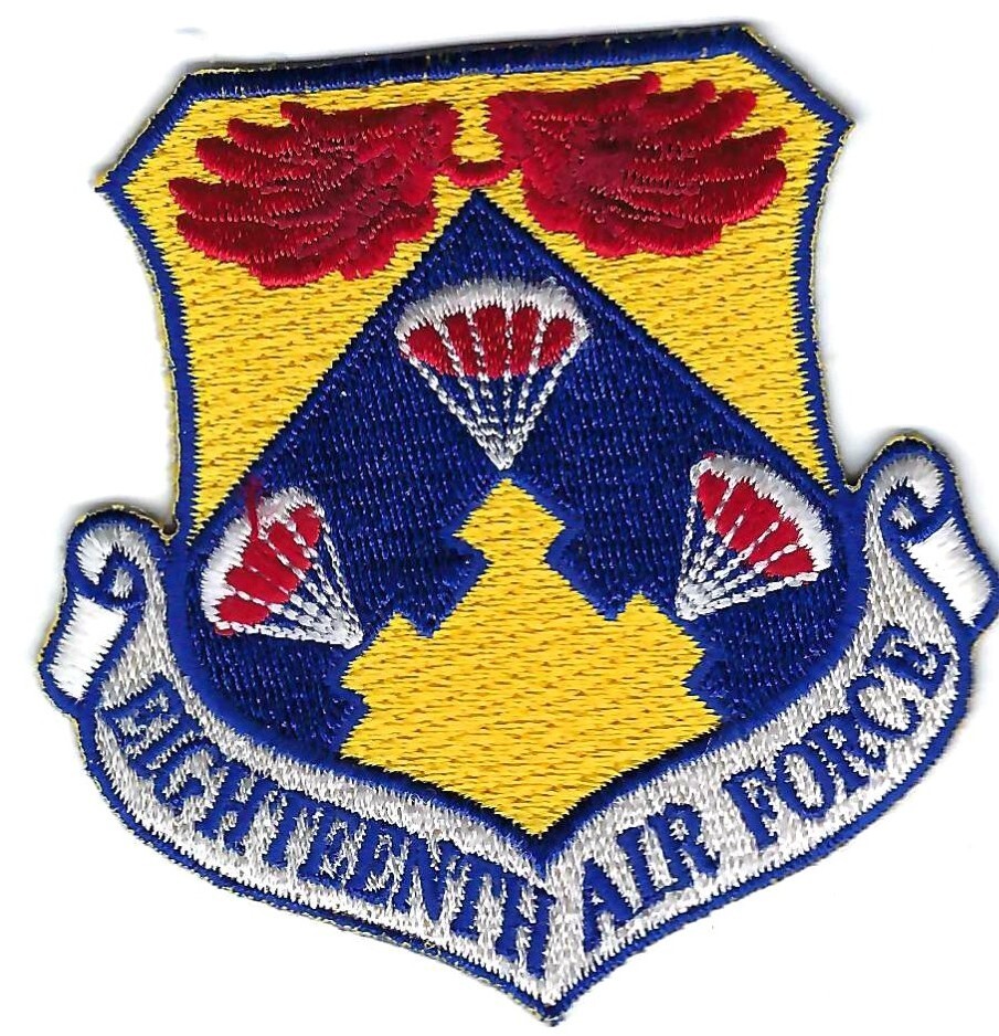 PATCH USAF EIGHTEENTH AIR FORCE 18TH DONALDSON AFB             JT8
