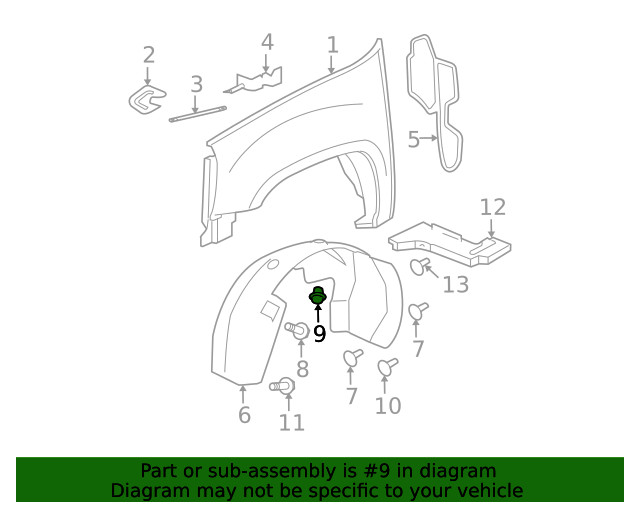 Genuine GM Multi-Purpose Clip 11519949