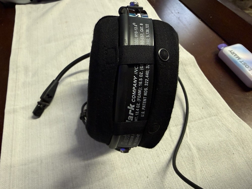 David Clark H10-13.4 Aviation Headset With Dual Plugin