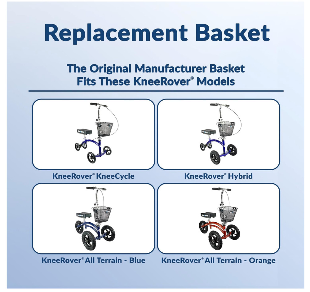 KneeRover Knee B1 Scooter Basket Accessory Handle Universal Bracket Mount
