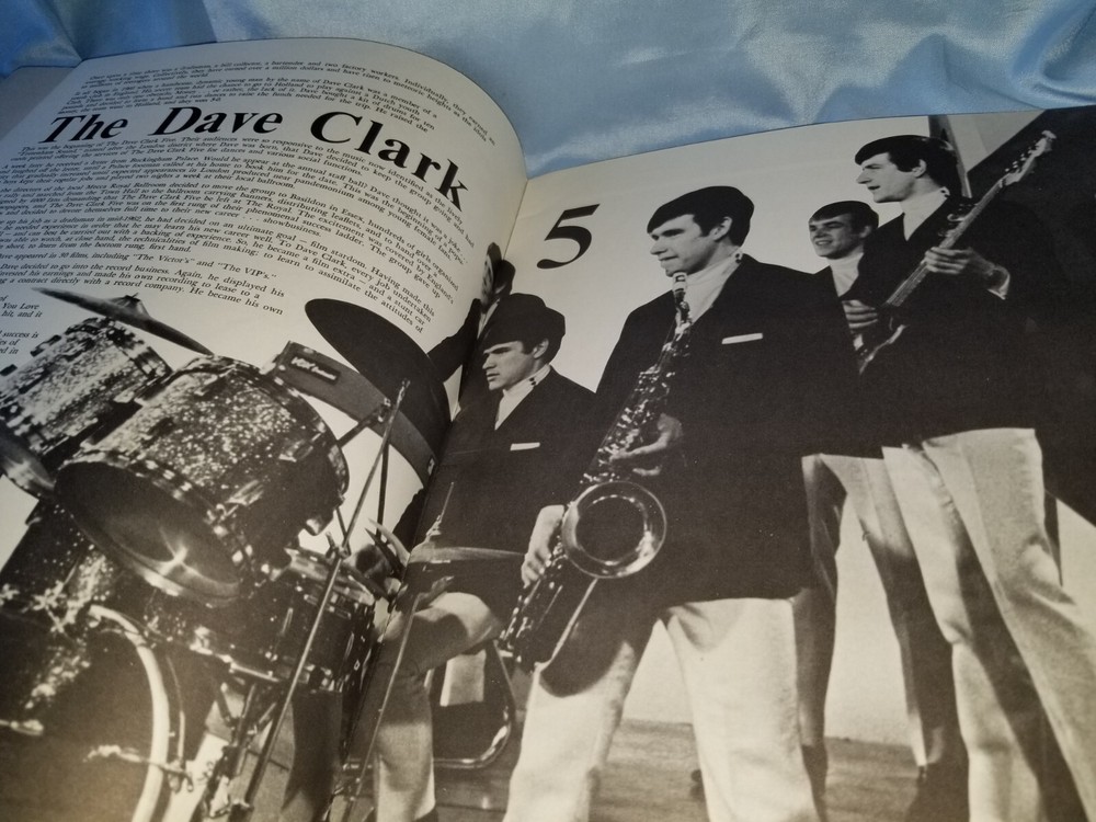 The Dave Clark Five Original US Concert Book Program 1960's