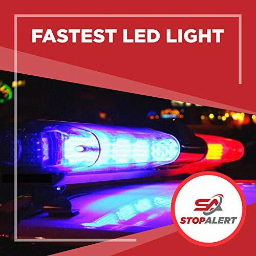 X2 Wagger Wig Wag Flasher Emergency Car Controller LED Strobe Light 12-24V