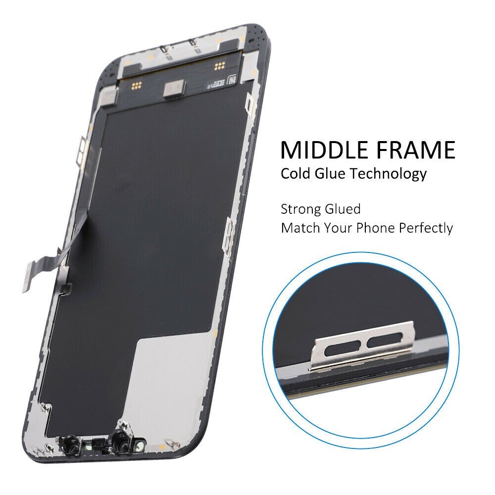 For iPhone 12 Pro Max 3D LCD Touch Screen Display Digitizer Assembly Replacement
