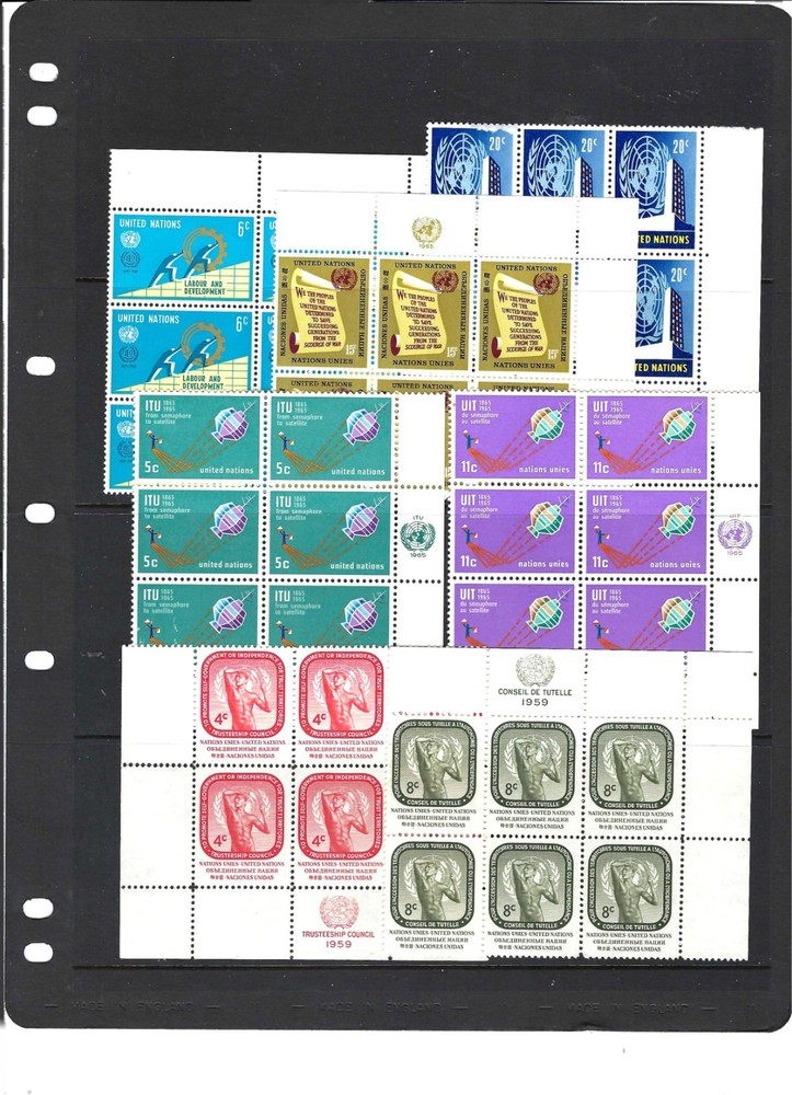 1960's MI BLOCKS/10 - MNH (2239)