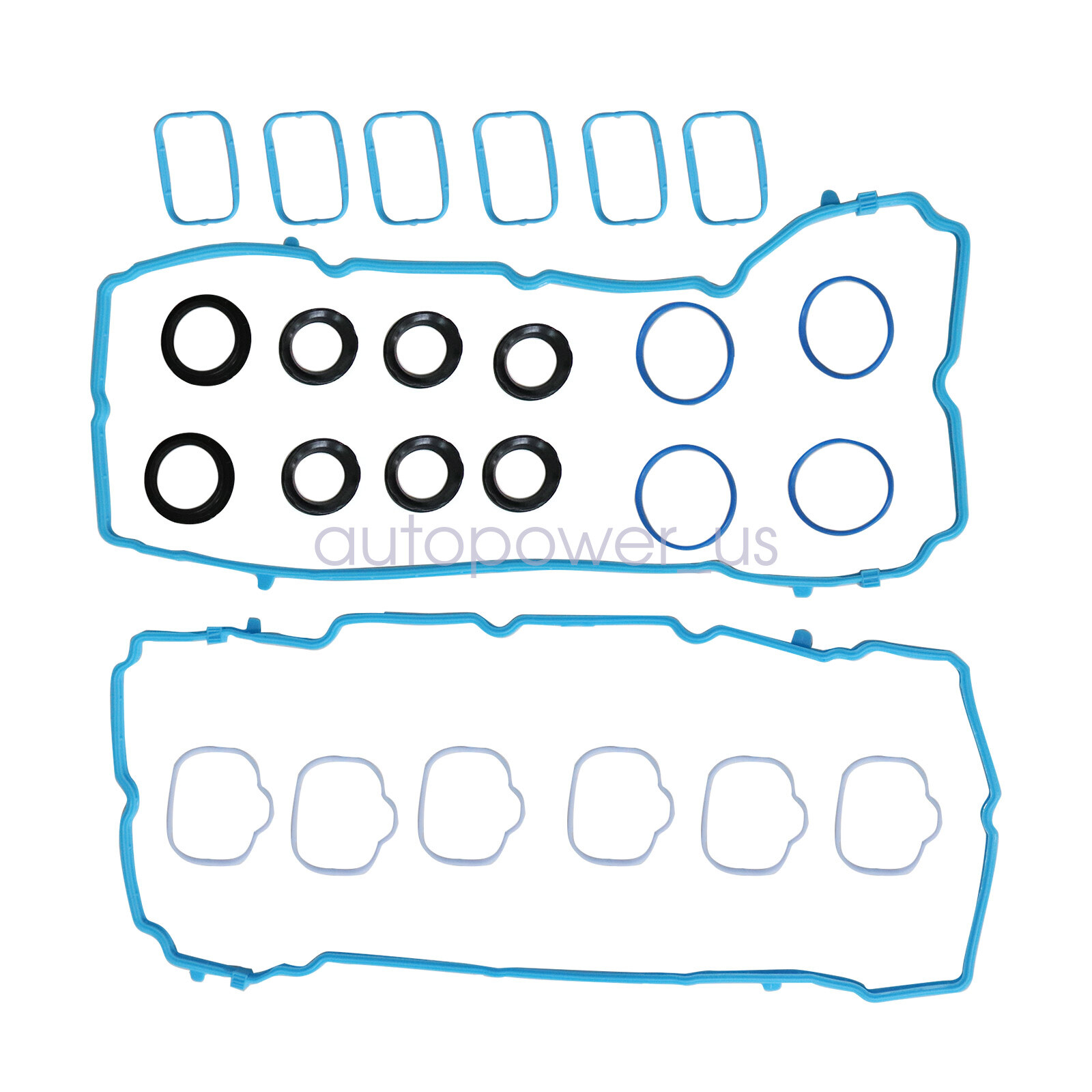 Valve Cover&Manifold Gasket For 2011-16 Chrysler Dodge Jeep Ram Volkswagen 3.6L