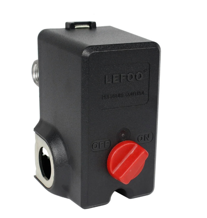 Lefoo 4 Port 140-175 PSI Compressor Pressure Switch Control Valve