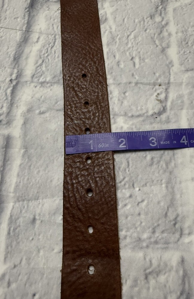Vintage Belt Western Hide Leather 42