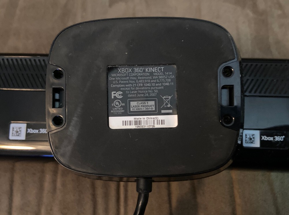 Official Microsoft Xbox 360 Kinect Motion Sensor Bar! ~ Works Great! Fast Ship!