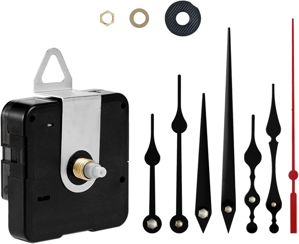 Clock Mechanism Replacement Battery Operated Silent Clocks Kit Include Clock Han