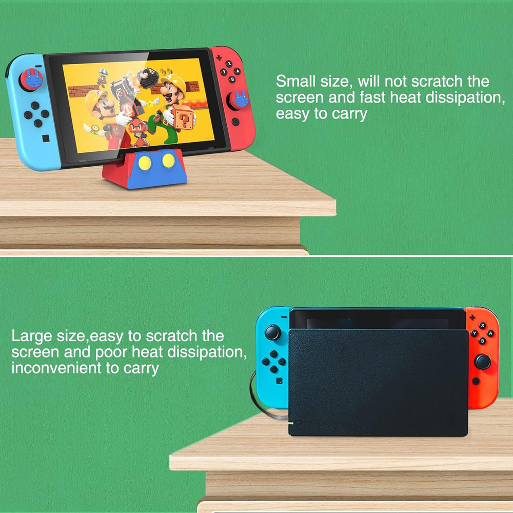 Switch Charging Dock for Nintendo Switch/Lite/Oled, Portable Charger Base Stand