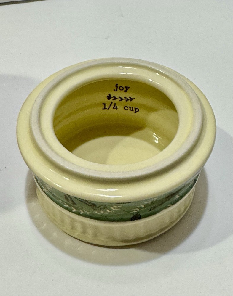 Stoneware Stackable Measuring Cup Set Designed By Eclectic Artist Amylee Weeks