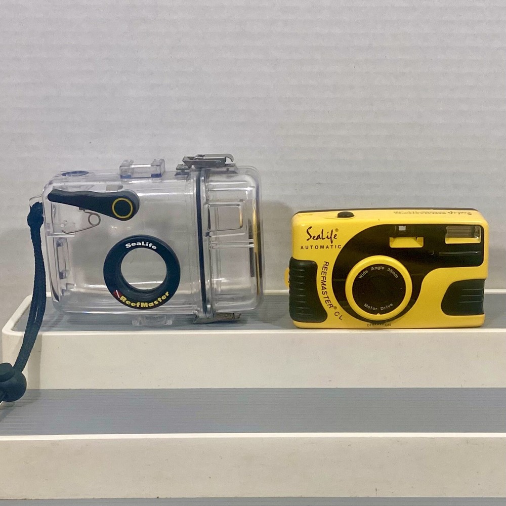 Sealife Automatic Reefmaster CL Wide Angle 35mm Dive Camera w Underwater Case