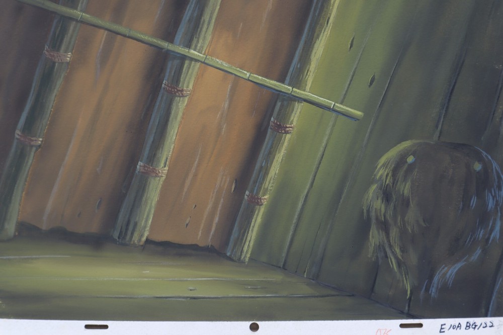 Original Hand Painted Animation Production Background (229-8)