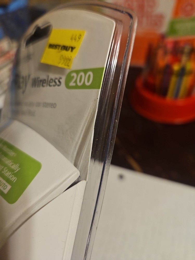 iCarPlay Wireless by Monster For iPod With Dock Connector New Sealed