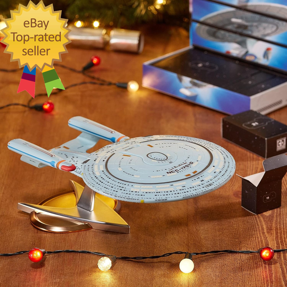Numskull Star Trek Enterprise Advent Countdown Character Statue – Official Star