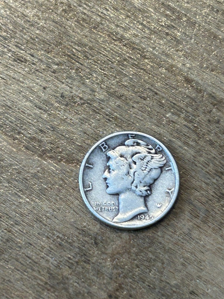 1945 Mercury Dime VF